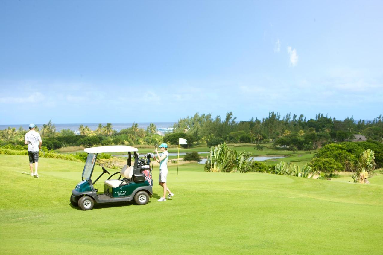 Heritage Le Telfair Golf & Wellness Resort Bel Ombre Kültér fotó Golf cart